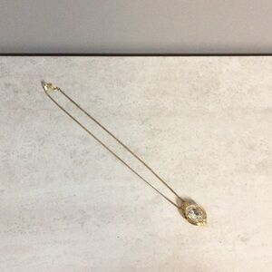 NWT Monet gold bling pendant on gold chain necklace